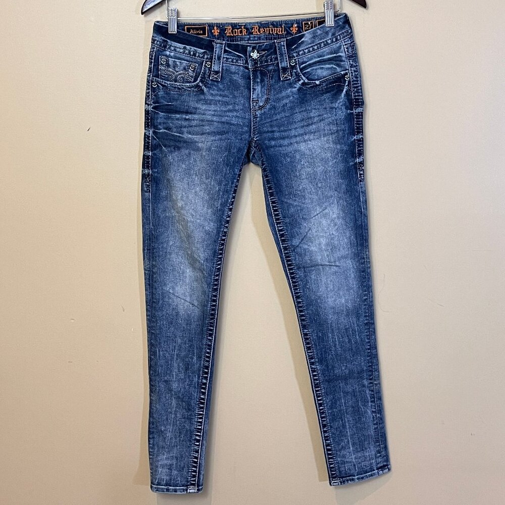 Rock Revival Alivia Skinny Jeans - Women's Size 27*30